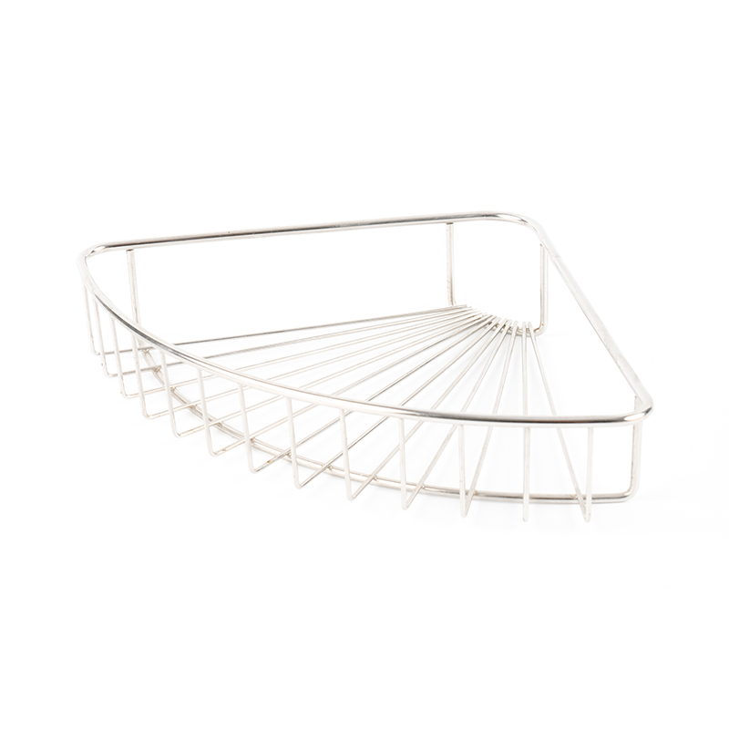 Estante de esquina en forma de ventilador